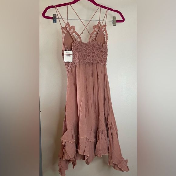 Free People Adelia Slip Dress “Rose” Size XS NWT - Picture 12 of 14